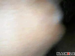 Black Babe Fucked Doggystyle Hard!