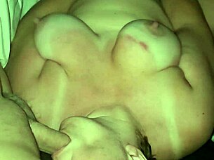 milf gives head while pleasuring herself with vibrator