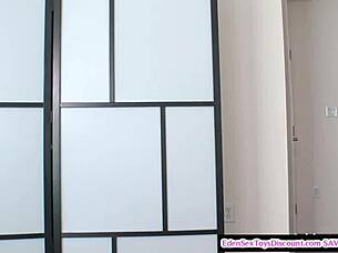 Hot Latina amateur MILF's first blowjob experience?