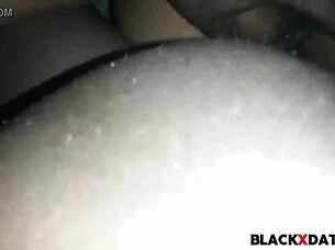 Black Babe Fucked Doggystyle Hard!