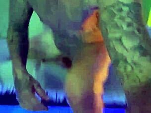 My real neighbor watches from afar in the apartment