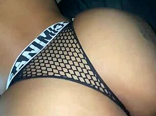 beautiful latina with big ass cheats in amateur mexican video