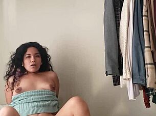 My lover's wet pussy squirts in black doggystyle fucking.