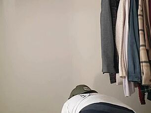 My lover's wet pussy squirts in black doggystyle fucking.