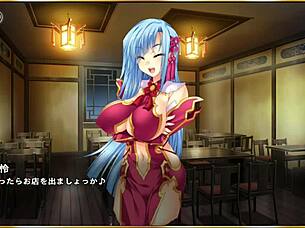 i saw this ero scene in makoihime musou with teipo the hero, it's so hot!