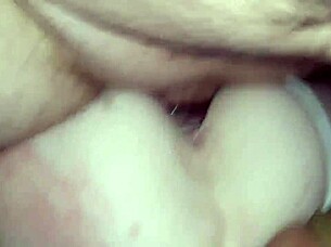 redhead slut with sexy ass takes big cock in doggystyle bent over