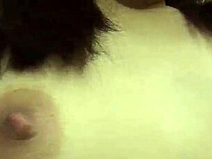 Mirai Sugano eagerly puts her tongue in during this intense blowjob session