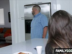 Stepsister Aids Stepbrother's Erection