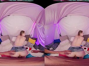 sneaky anal sex with hot blonde kyler quinn