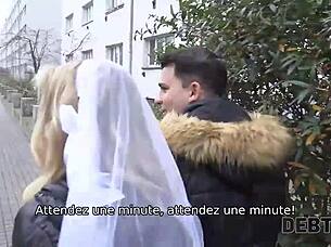 She cheats on her husband for money in front of him