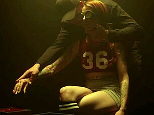 i gagged on master's cock while bound in bondage