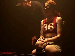 i gagged on master's cock while bound in bondage