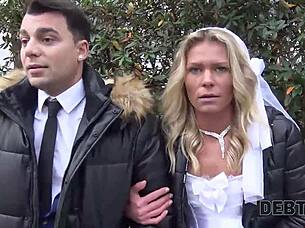 She cheats on her husband for money in front of him