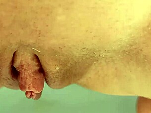 Intense Peeing In Panties Closeup