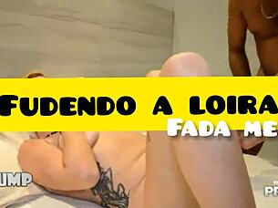 I met the blonde and we had a firm chat