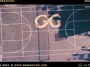 Beautiful brunette girls show off their asses in lesbian play!