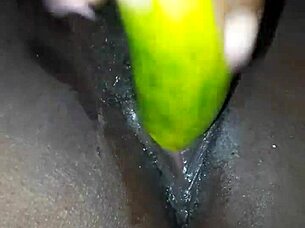 Ebony Wife Squirts Passionately
