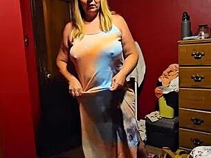 shes horney ready to be fucked in panties thong.