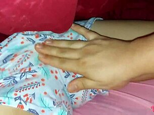 Feeling Passionate Playing Between The Sheets With My Stepsister.