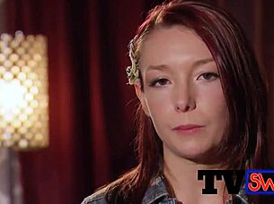 cute girls licking shaved tits in group swingers reality