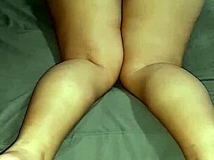 Latina wife takes creampie in big ass anal