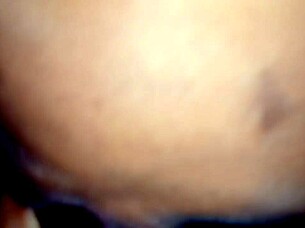 Intense blowjob from ebony babe until cum explodes in her mouth POV