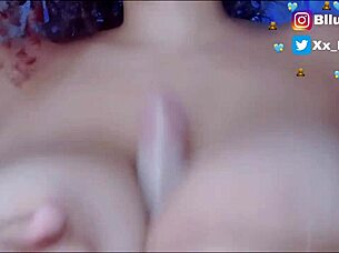 In college, the cute Brazilian doll gives jerk off instructions before taking cock.