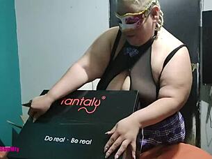 i unboxed this tantaly sex doll and had lesbian sex with it, oh my godd!