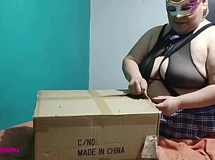 i unboxed this tantaly sex doll and had lesbian sex with it, oh my godd!