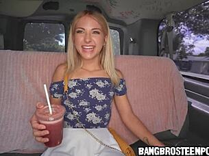 Emma Bugg Accepts 500 For Her Panties And Gets Horny