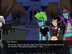 Danny Phantom And Amity Park Goth Girl Engage In Intense Milf Big Tits Hentai Blowjob And Pussy Sex Scene