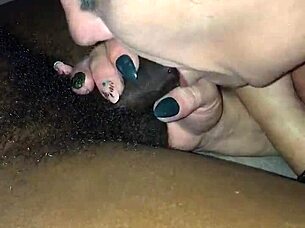 Ruby, the tattooed bbw, moans with her lover.