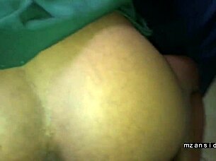 18-Year-Old Ebony Babe Loves Cock