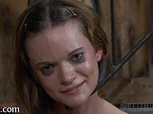 Is the hotty inside the cage?