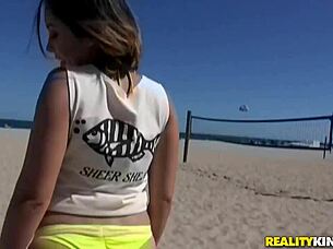 Skinny Teen Explores Street Reality With Brick Danger And Trixie Tao