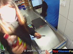 hey, watch this real european beauty get doggystyled on spycam? petite redhead fingered hidden