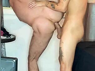 leandro leme shows his massive 23cm cock in rough action