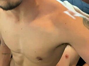 leandro leme shows his massive 23cm cock in rough action