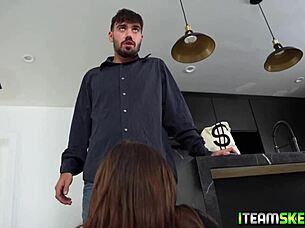 stud lucky to taste honey hayes in college