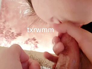 Subtle Deep Throat Blowjob With Control