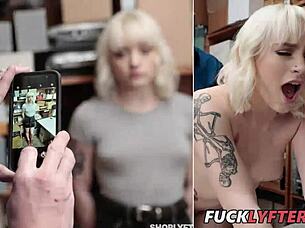 naomi nash gets cum on her ass