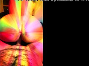 Latina Amateur Riding Homemade Cock With Tits