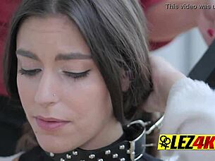 Busty Lesbian Milf Dominates Roleplay As Master With Lesbo Stepdaughter Rimjob