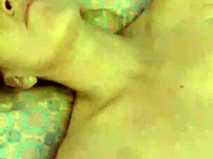 Danielle roy plays with toys as cody roy cums on her natural tits