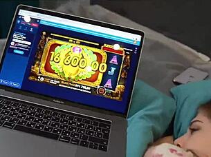 nerd girl gets fucked while on computer?