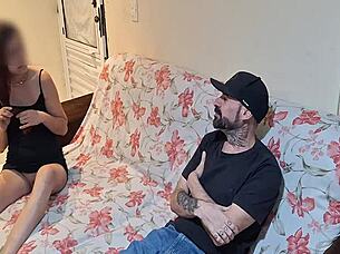 i cum on my stepdaughter's ass during dirty talk