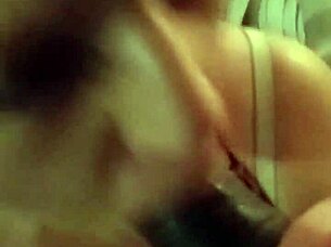 Can You Catch the Cum from This Blowjob?