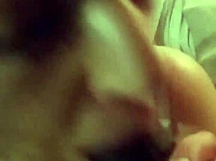 Can You Catch the Cum from This Blowjob?