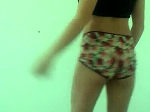 Brazilian Teen 18+ Dances Funk Seductively