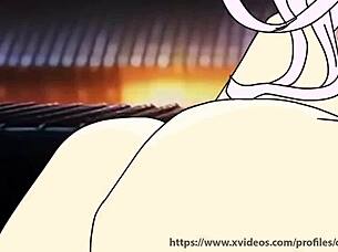 Daki and tanjiro in demon slayer